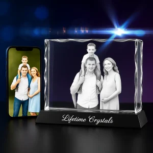 Notch 3D Photo Crystal (Horizontal)