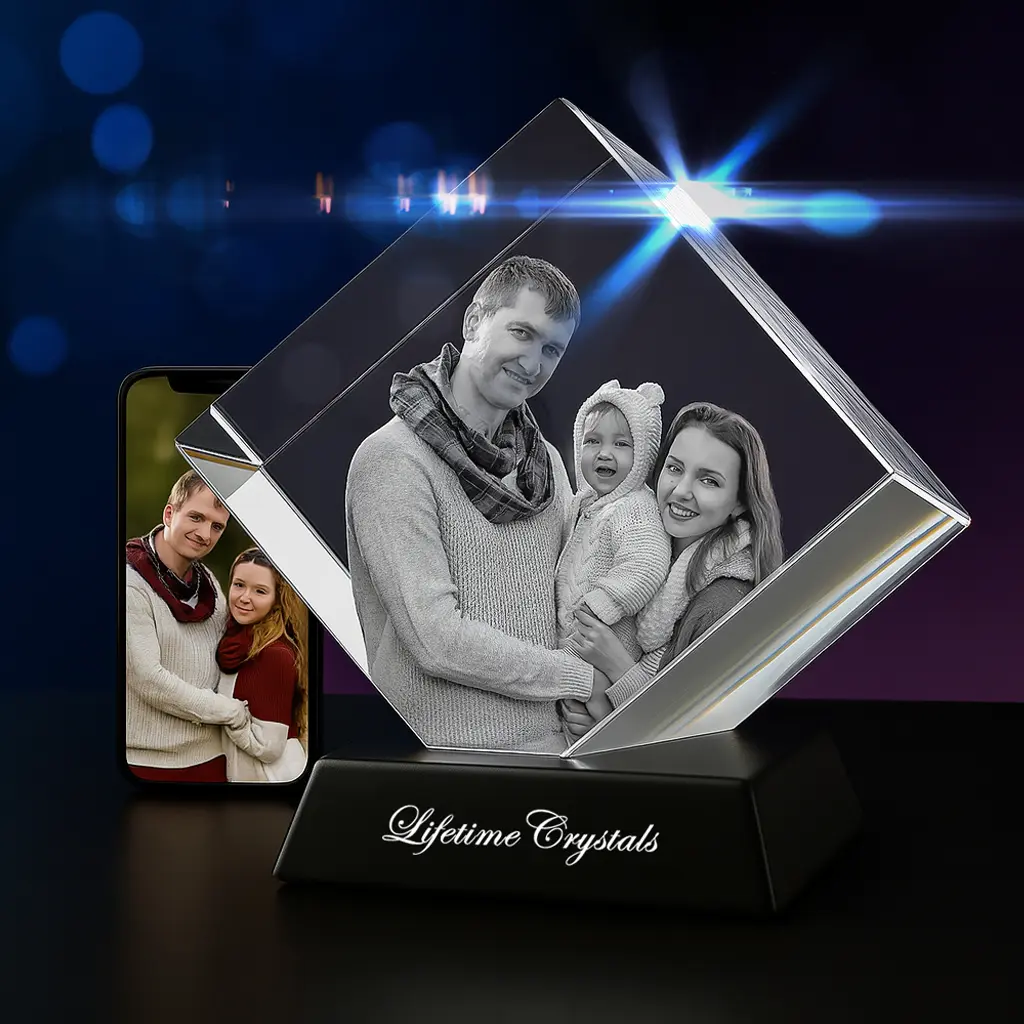 diamond shaped 3d birthday gift idea